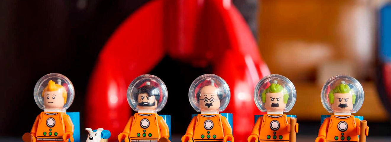 LEGO 21367 Foguetão Lunar de Tintin: o clássico da BD ganha vida em peças