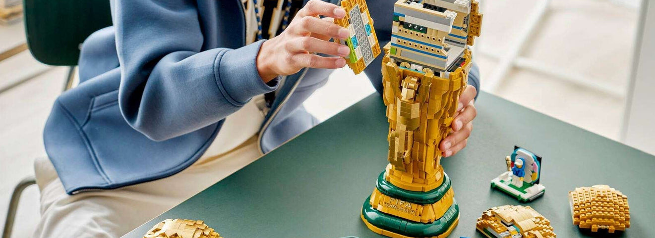 LEGO Troféu do Mundial 2026 (43020): o set para quem leva o futebol a sério