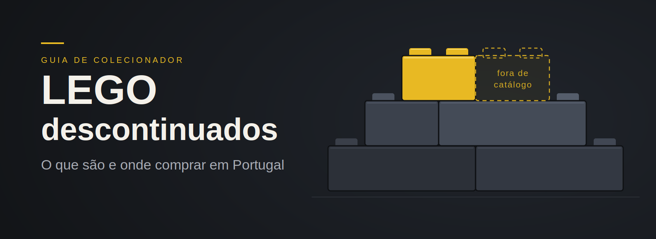 LEGO descontinuados: o que são e onde comprar em Portugal