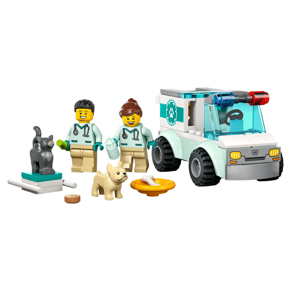 LEGO City 60382 Resgate na Carrinha dos Veterinários