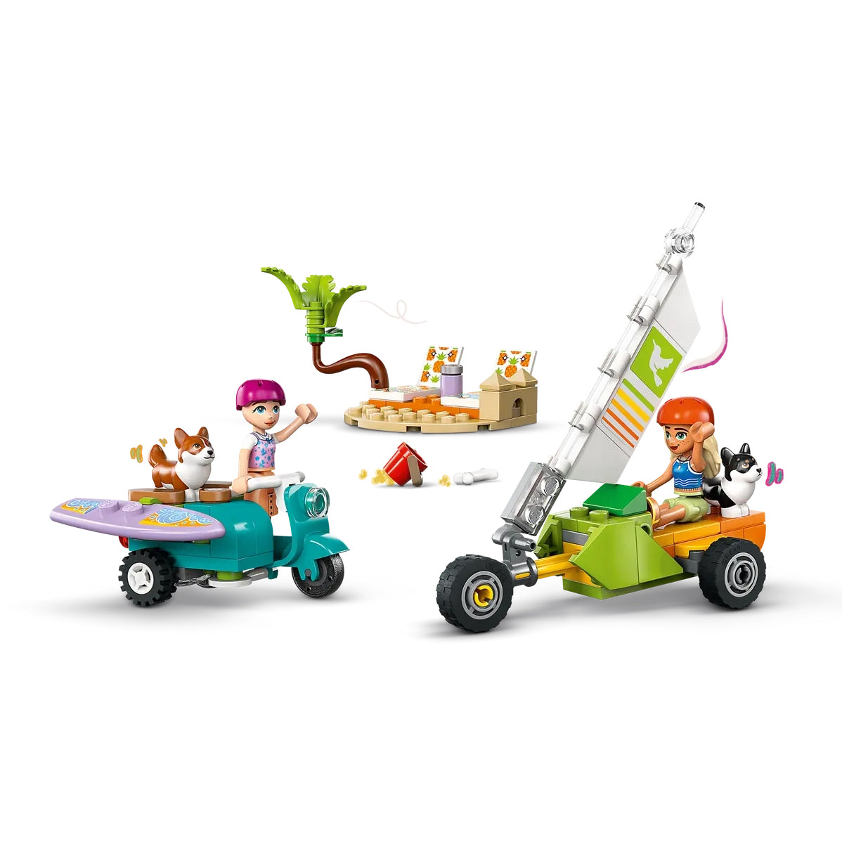 LEGO 42641 Friends Cães Surfistas e Aventura de Vespa