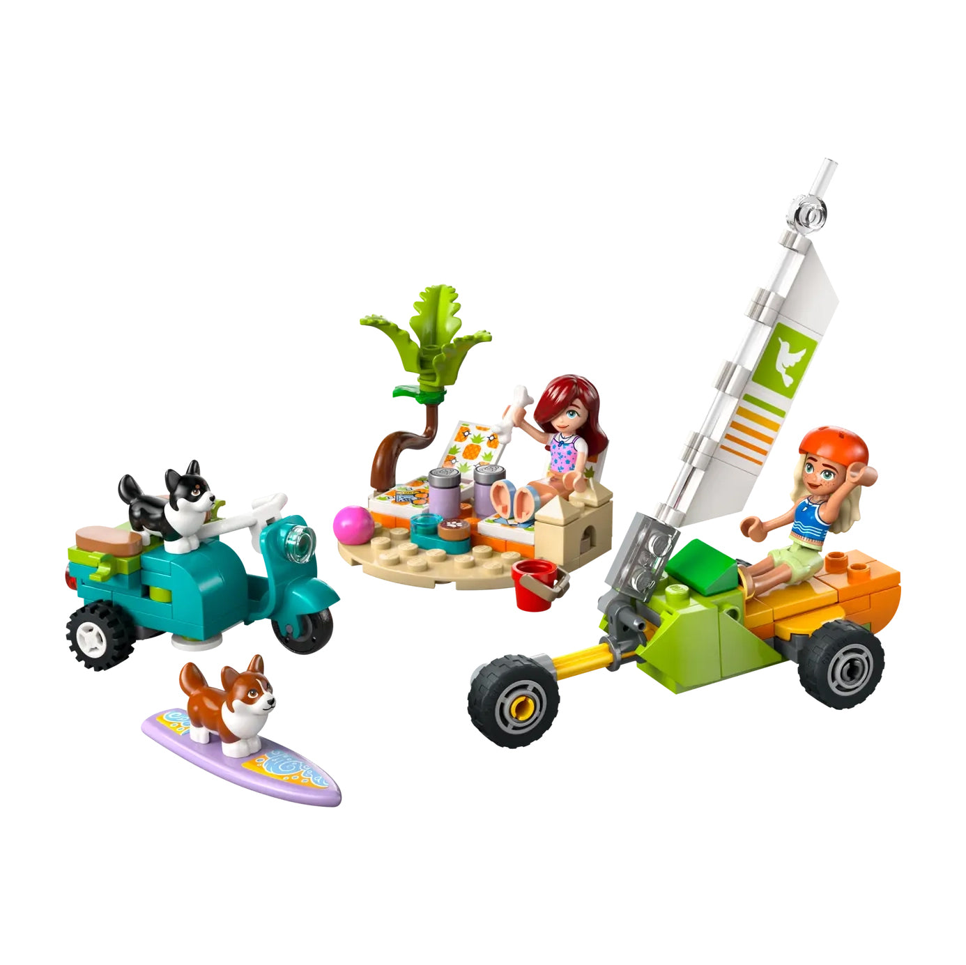 LEGO 42641 Friends Cães Surfistas e Aventura de Vespa