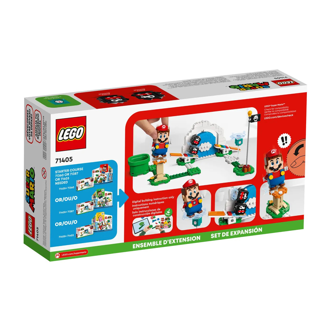 LEGO Super Mario 71405 As pranchas das Carracitas