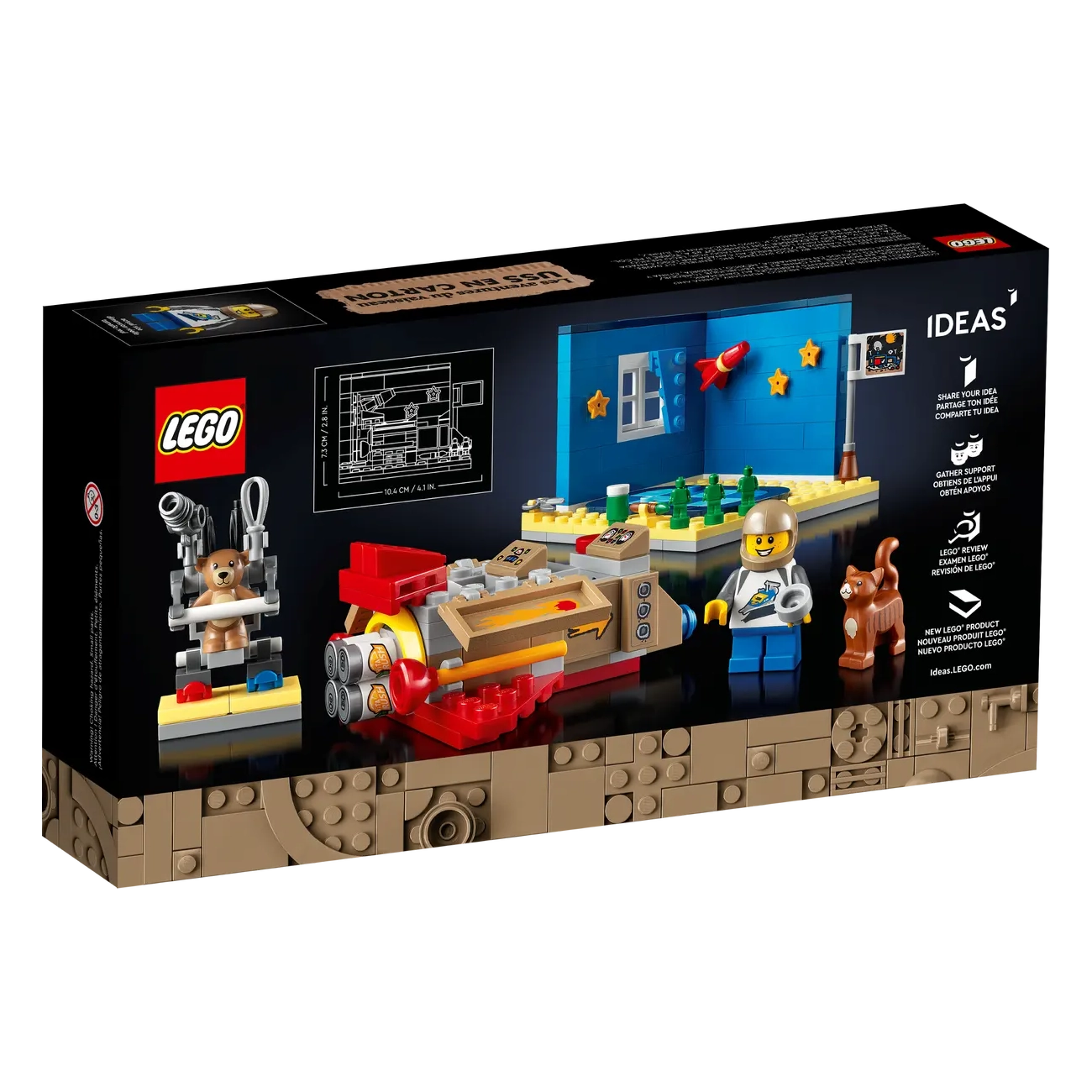 LEGO 40533 Ideias Aventuras da Cardboard Cósmica