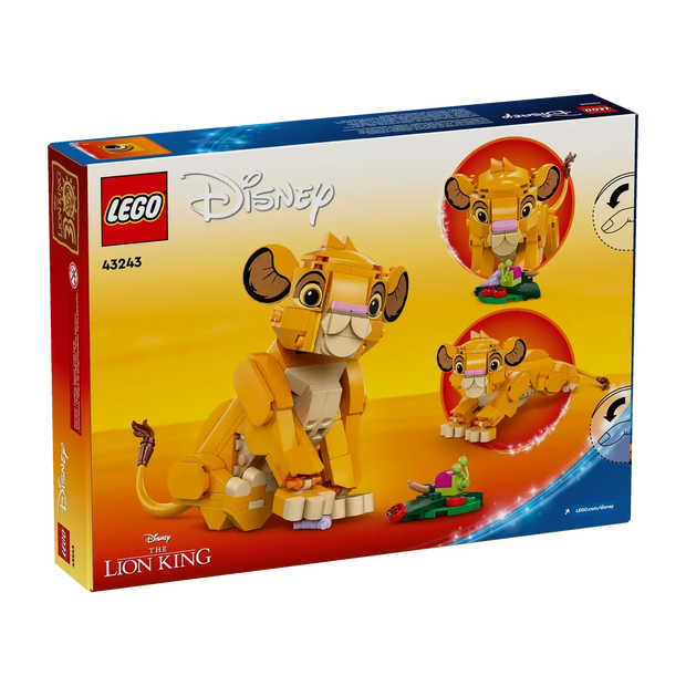 LEGO 43243 Disney Simba, O Rei Leão – Versão Cria