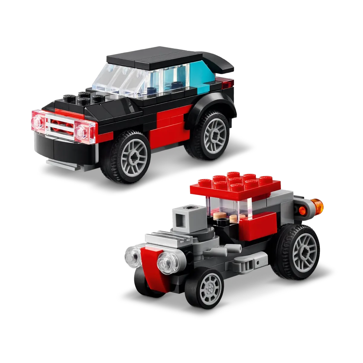 LEGO 31146 Creator Camião de Plataforma com Helicóptero