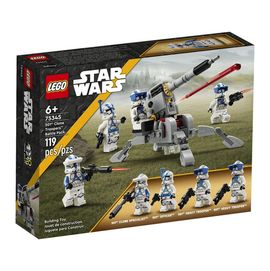 LEGO 75345 Star Wars Pack de Combate Clone Troopers da 501ª