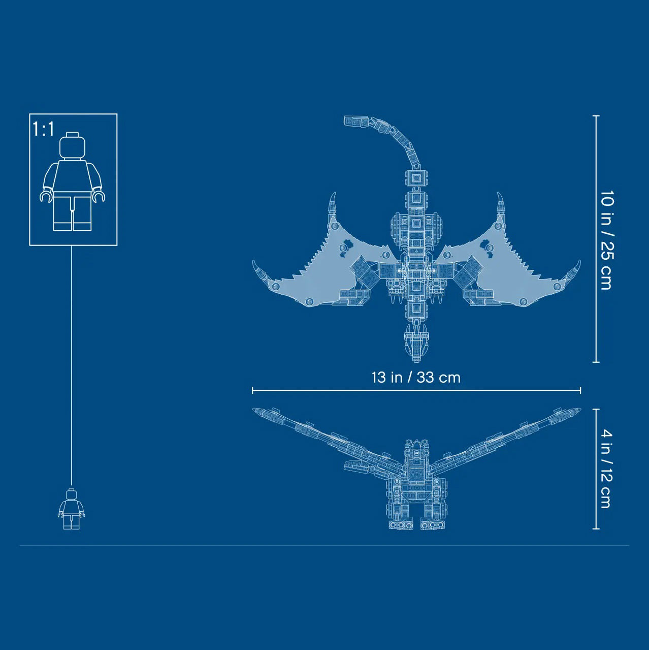 LEGO 71718 O Dragão de Combate de Wu