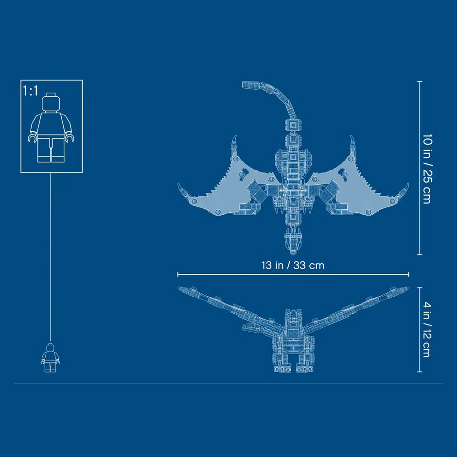 LEGO 71718 O Dragão de Combate de Wu