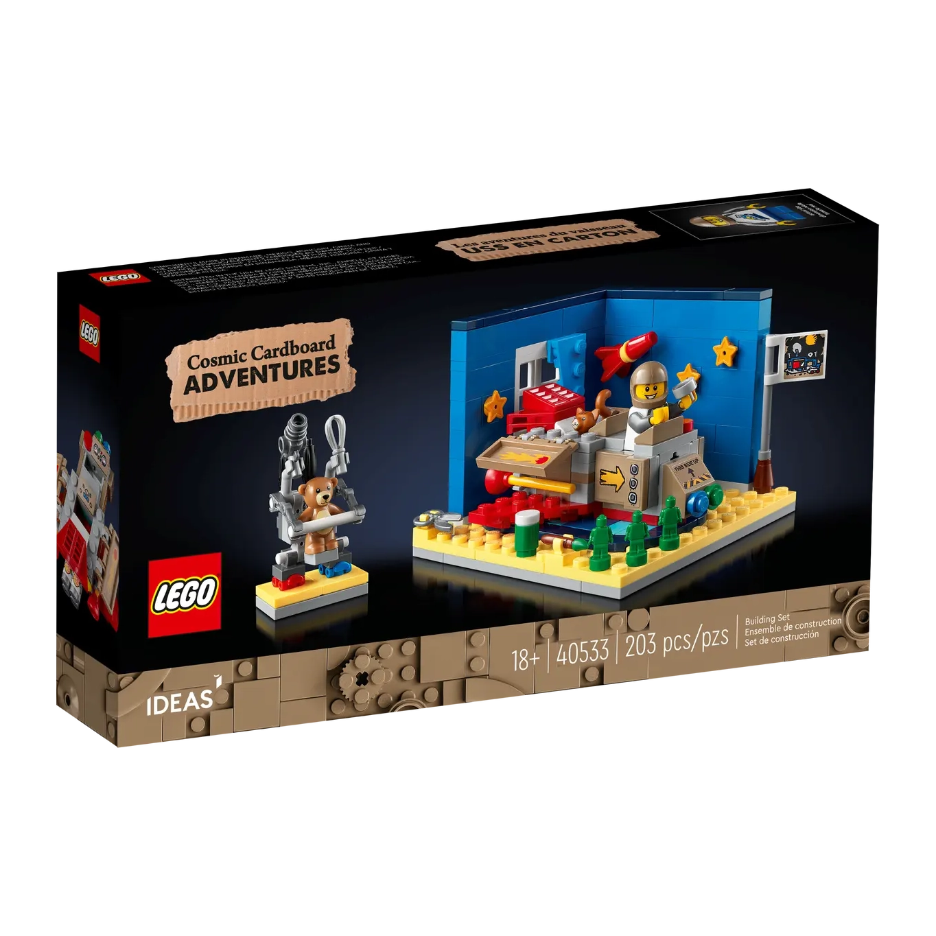 LEGO 40533 Ideias Aventuras da Cardboard Cósmica