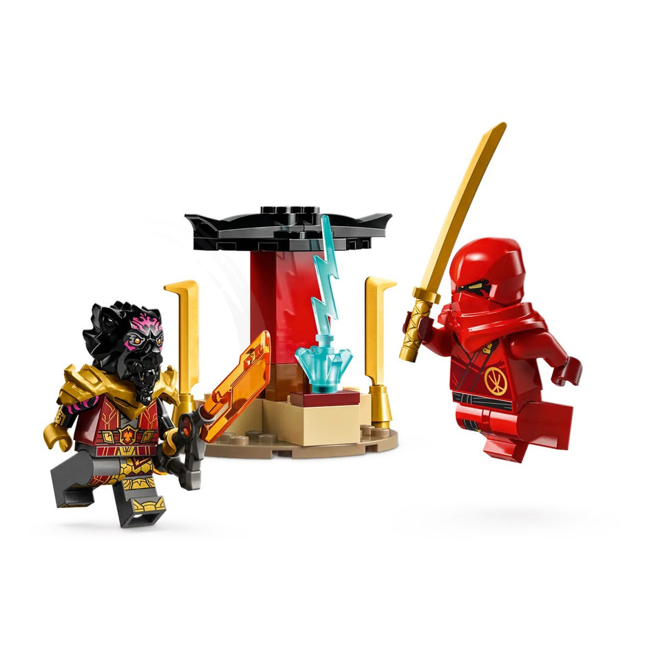 LEGO 71789 Batalha de Carro e de Mota de Kai e Ras