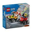 LEGO 60458 City Carro Corrida Pizza vs.