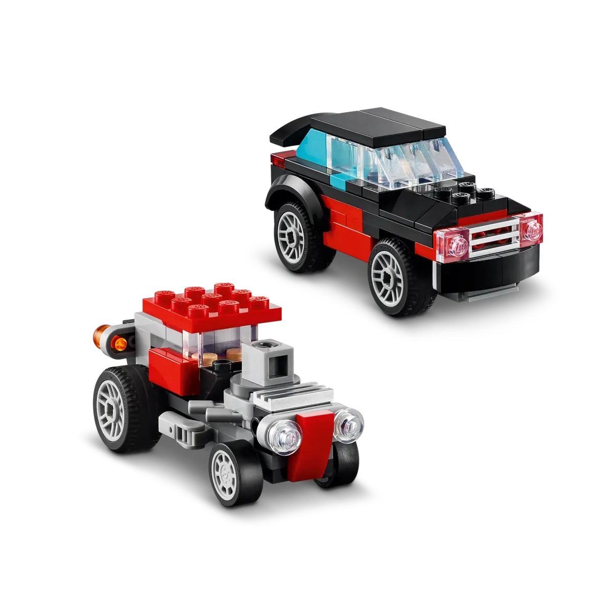 LEGO 31146 Creator Camião de Plataforma com Helicóptero