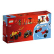 LEGO 71789 Batalha de Carro e de Mota de Kai e Ras