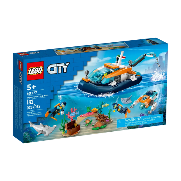LEGO 60377 Barco de Mergulho Explorador