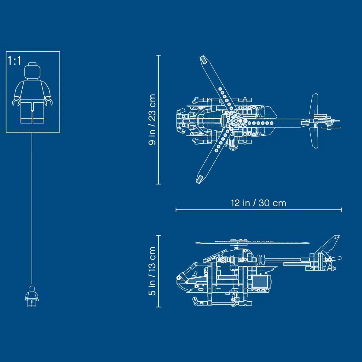 LEGO Technic 42092 Helicóptero de Salvamento