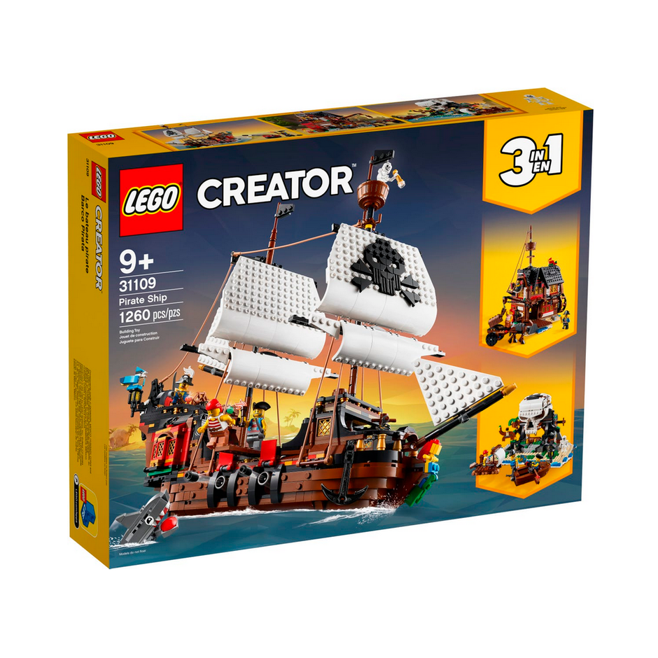 LEGO 31109 Criador Barco Pirata
