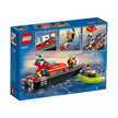 LEGO City 60373 Barco de Resgate dos Bombeiros