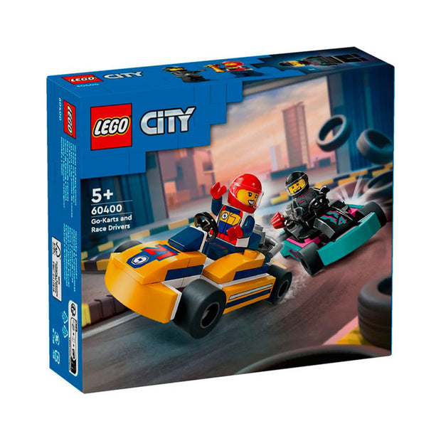LEGO 60400 Carros de Karting e Pilotos
