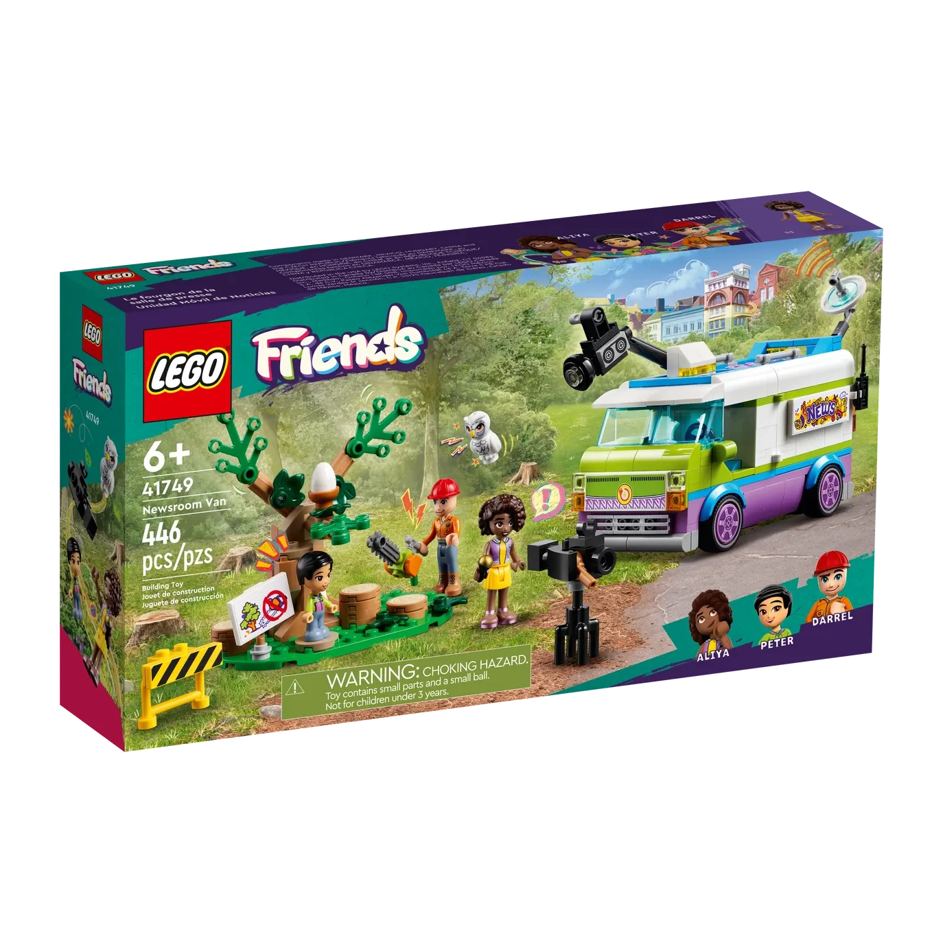 LEGO 41749 Friends Carrinha de Imprensa