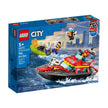 LEGO City 60373 Barco de Resgate dos Bombeiros