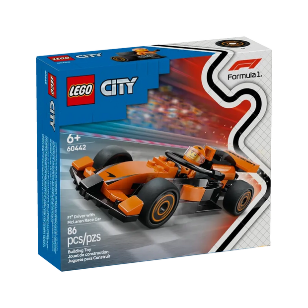 LEGO 60442 City Piloto de F1 McLaren