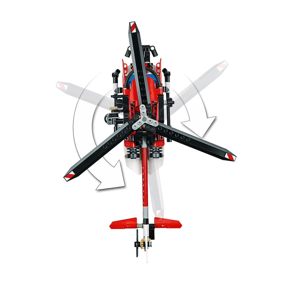 LEGO Technic 42092 Helicóptero de Salvamento