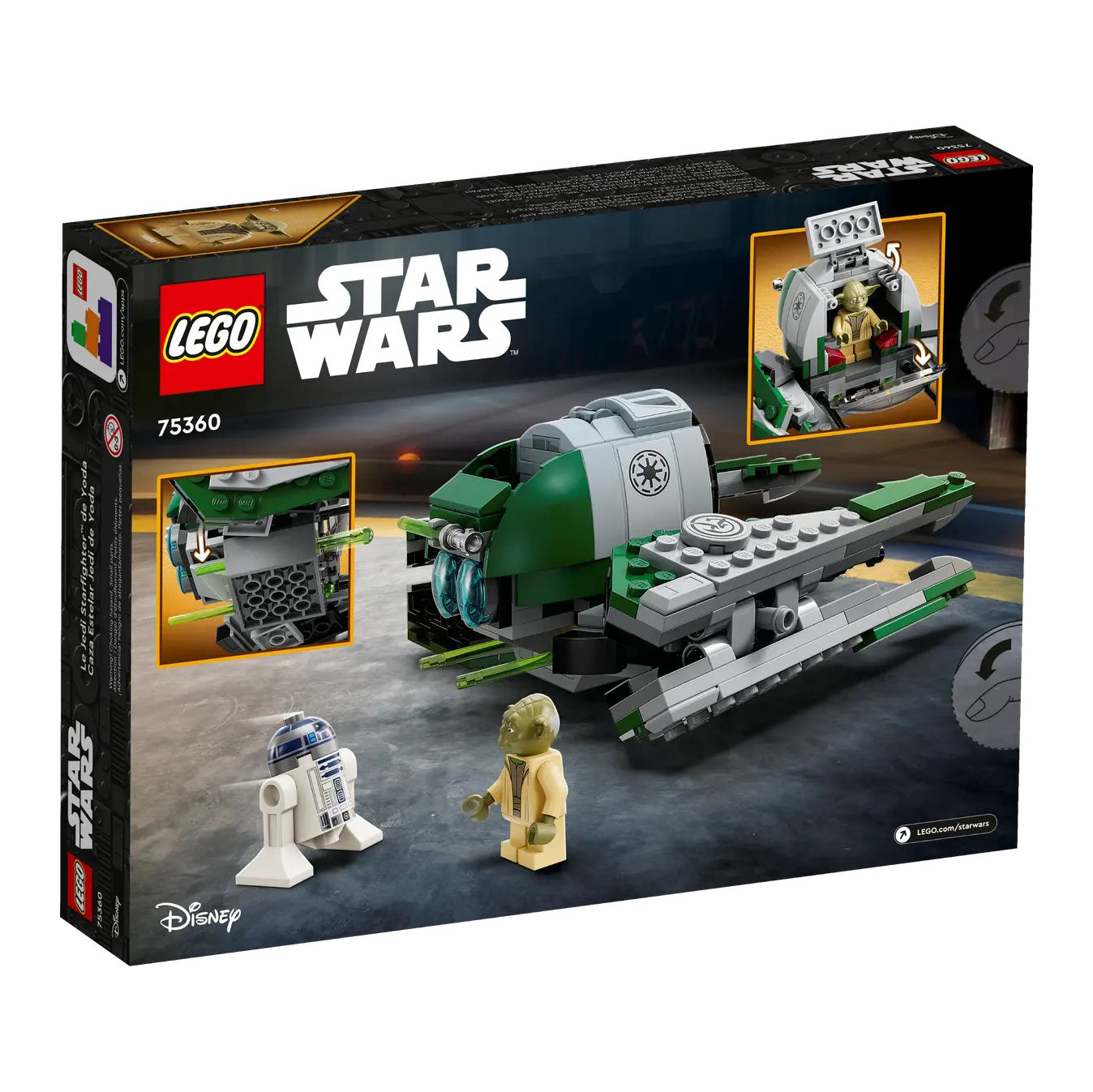 LEGO Star Wars 75360 Yoda's Jedi Starfighter