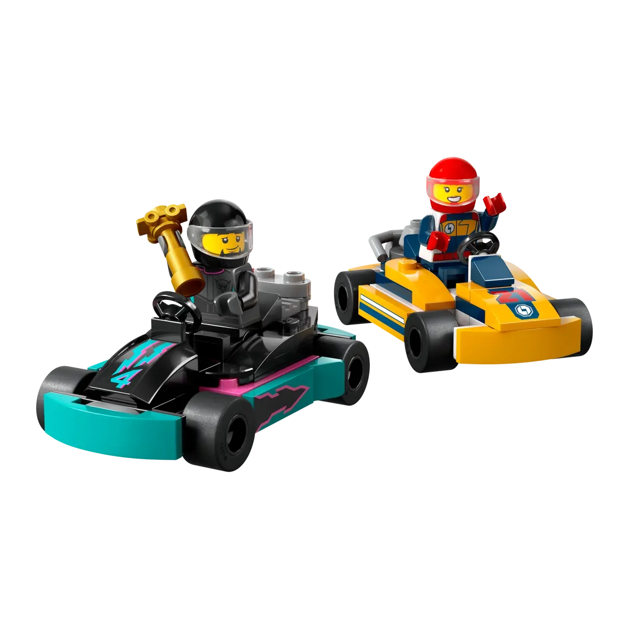 LEGO 60400 Carros de Karting e Pilotos
