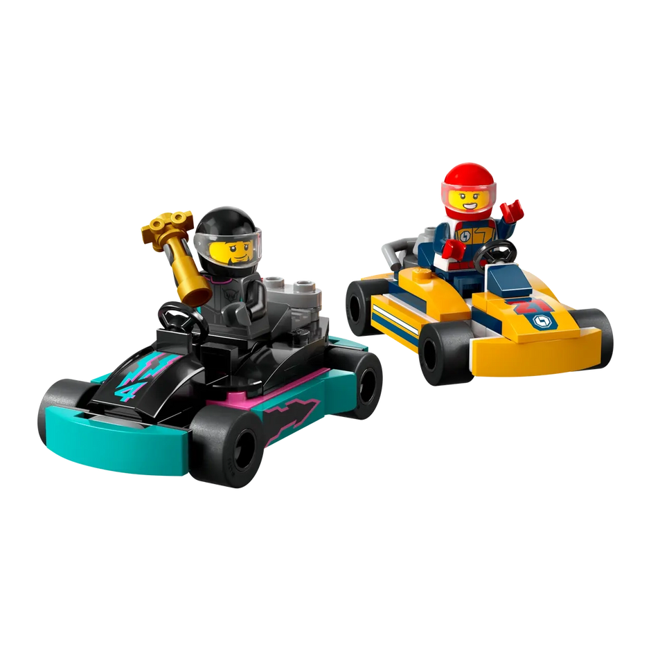 LEGO 60400 Carros de Karting e Pilotos