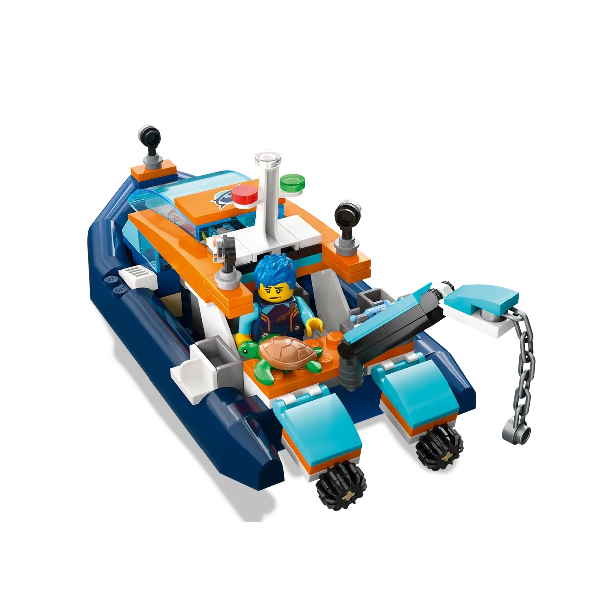 LEGO 60377 Barco de Mergulho Explorador