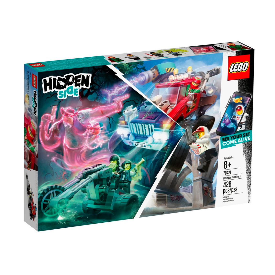 LEGO Hidden Side 70421 O Camião de Acrobacias de El Fuego