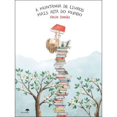 Livro A Montanha de Livros Mais Alta do Mundo