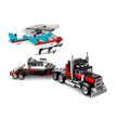 LEGO 31146 Creator Camião de Plataforma com Helicóptero