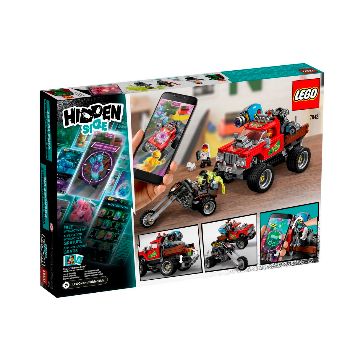 LEGO Hidden Side 70421 O Camião de Acrobacias de El Fuego