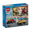 LEGO 60458 City Carro Corrida Pizza vs.