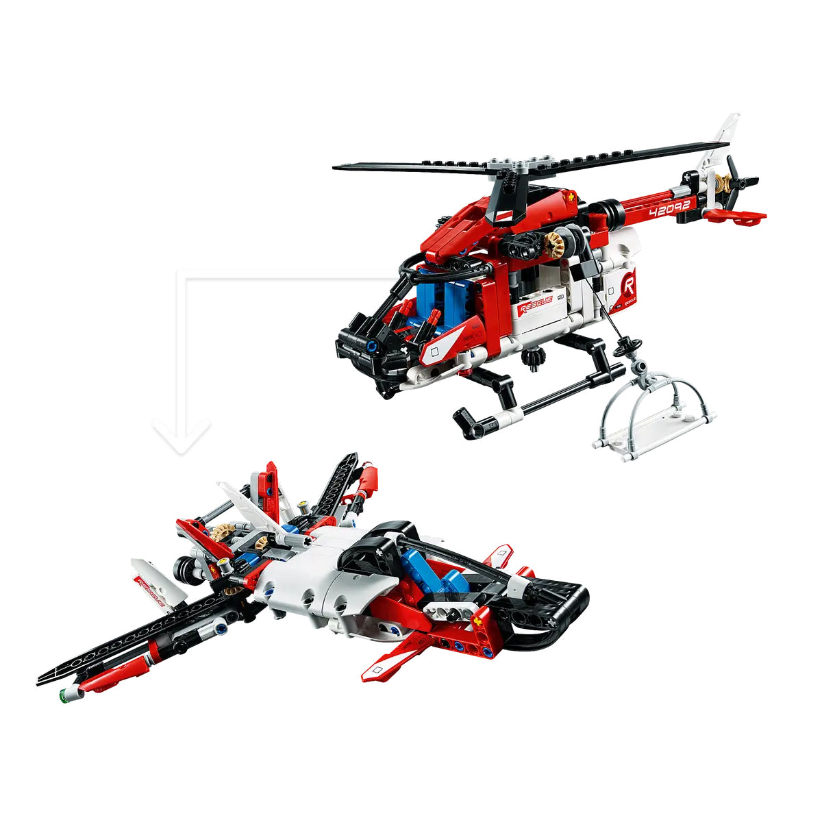 LEGO Technic 42092 Helicóptero de Salvamento