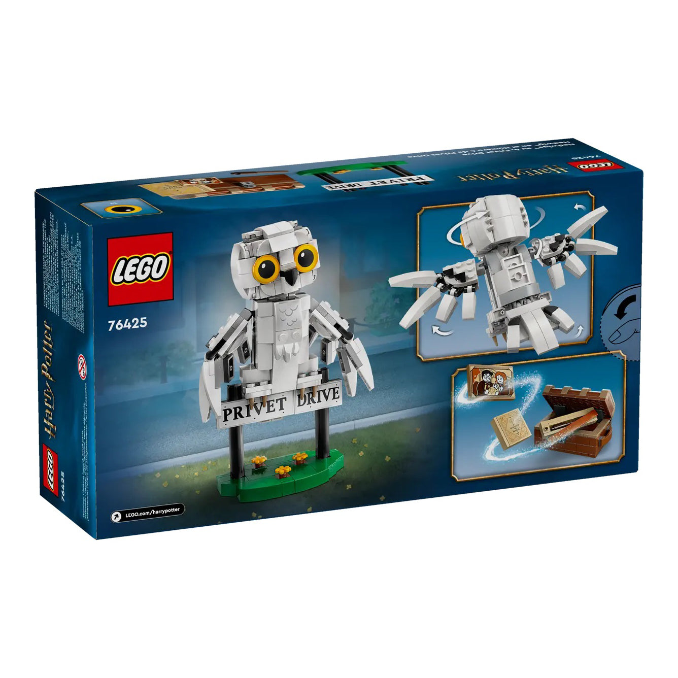 LEGO Harry Potter 76425 Hedwig no 4 Privet Drive