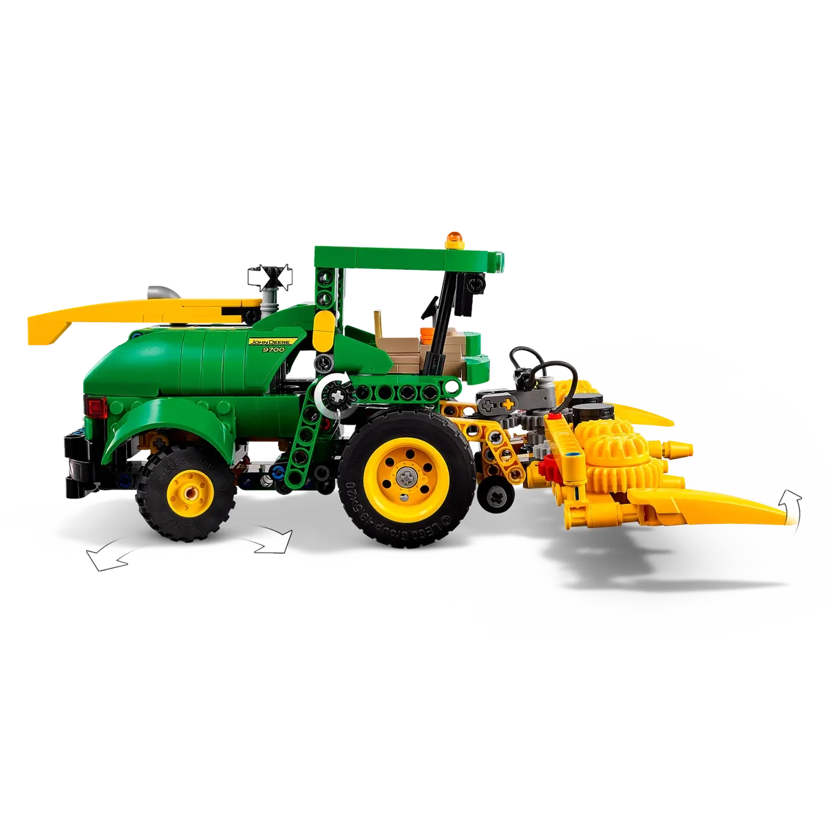 LEGO 42168 Technic Colhedora de Forragem John Deere 9700