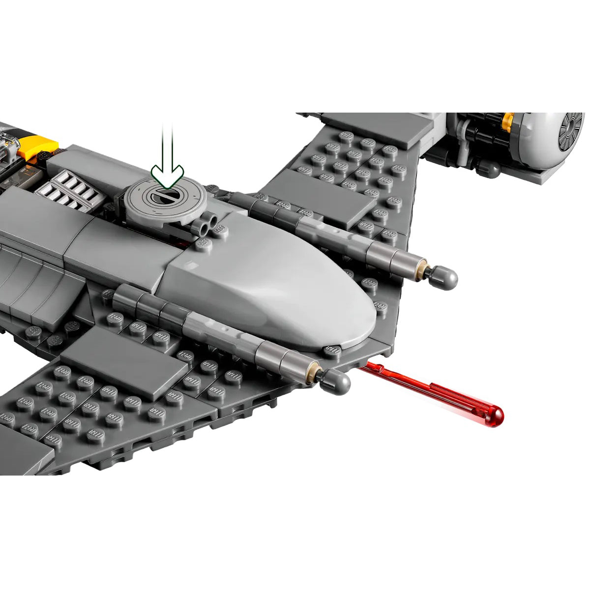 LEGO Star Wars 75325 O Starfighter N-1 do Mandalorian