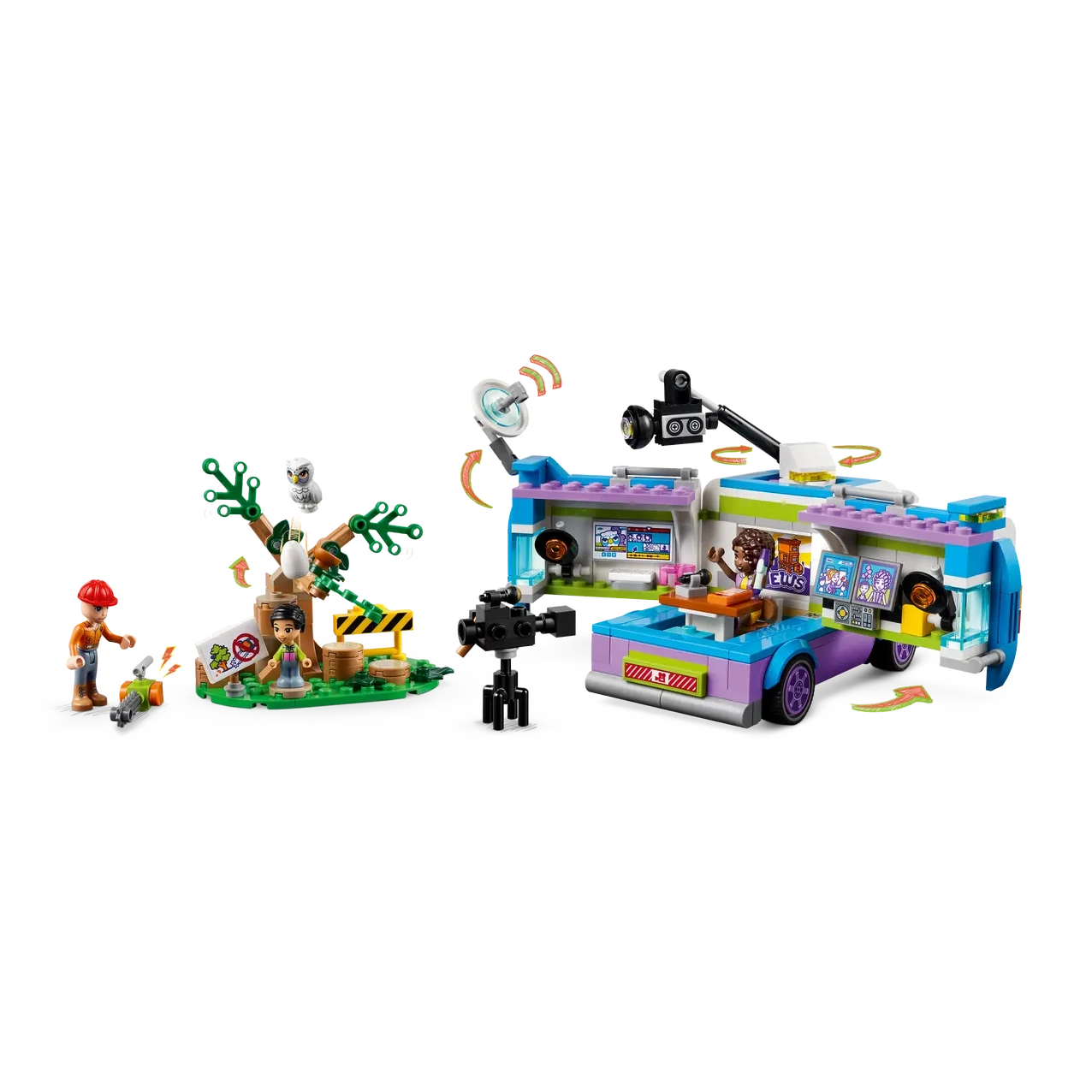 LEGO 41749 Friends Carrinha de Imprensa