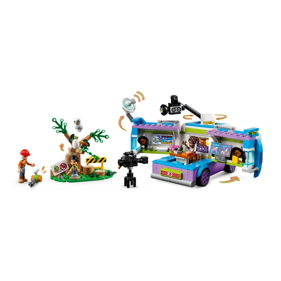 LEGO 41749 Friends Carrinha de Imprensa