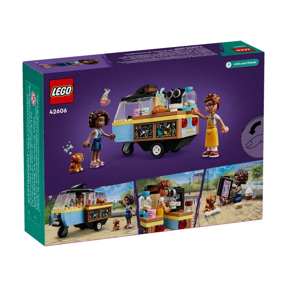 LEGO 42606 Friends Carrinho Móvel de Pastelaria