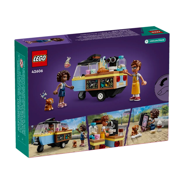 LEGO 42606 Friends Carrinho Móvel de Pastelaria