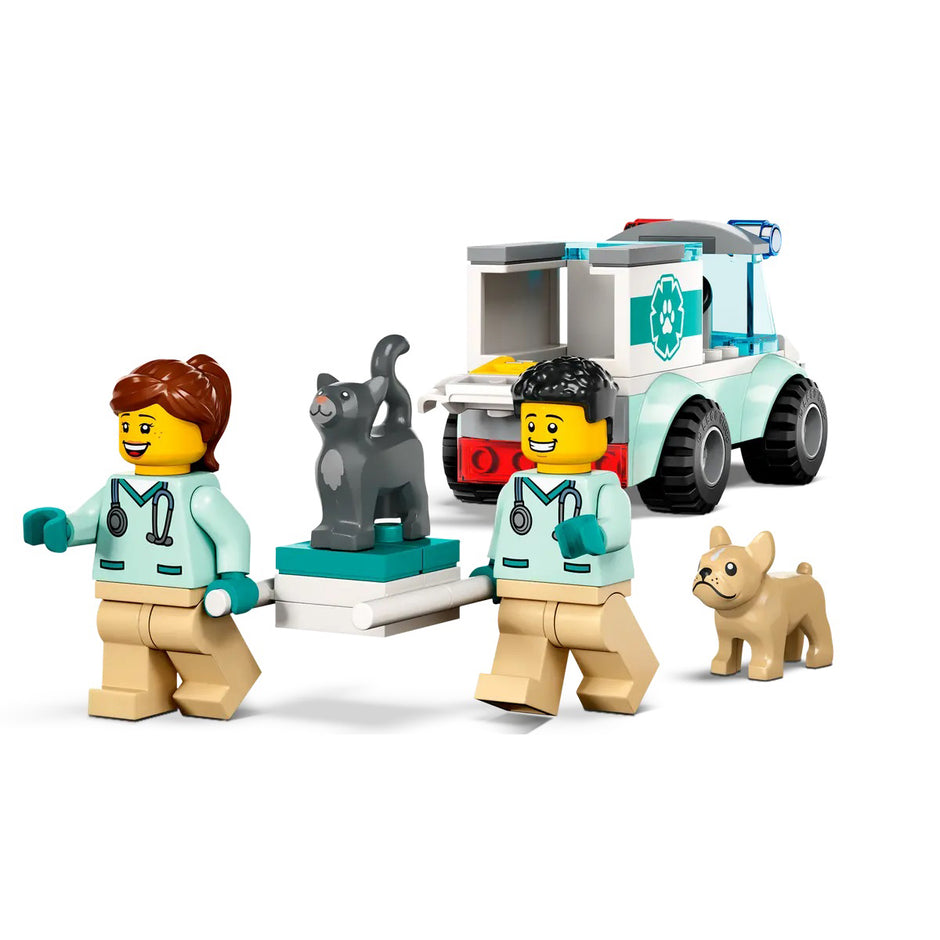 LEGO City 60382 Resgate na Carrinha dos Veterinários