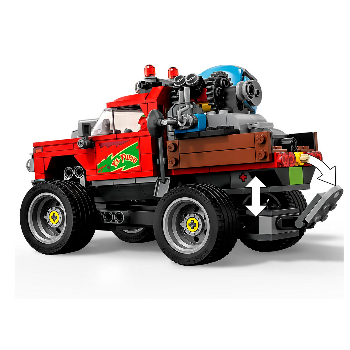 LEGO Hidden Side 70421 O Camião de Acrobacias de El Fuego