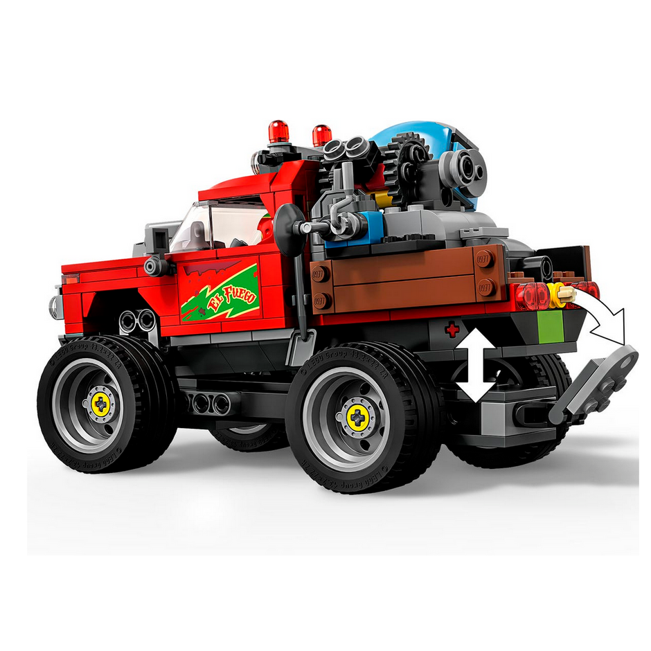 LEGO Hidden Side 70421 O Camião de Acrobacias de El Fuego