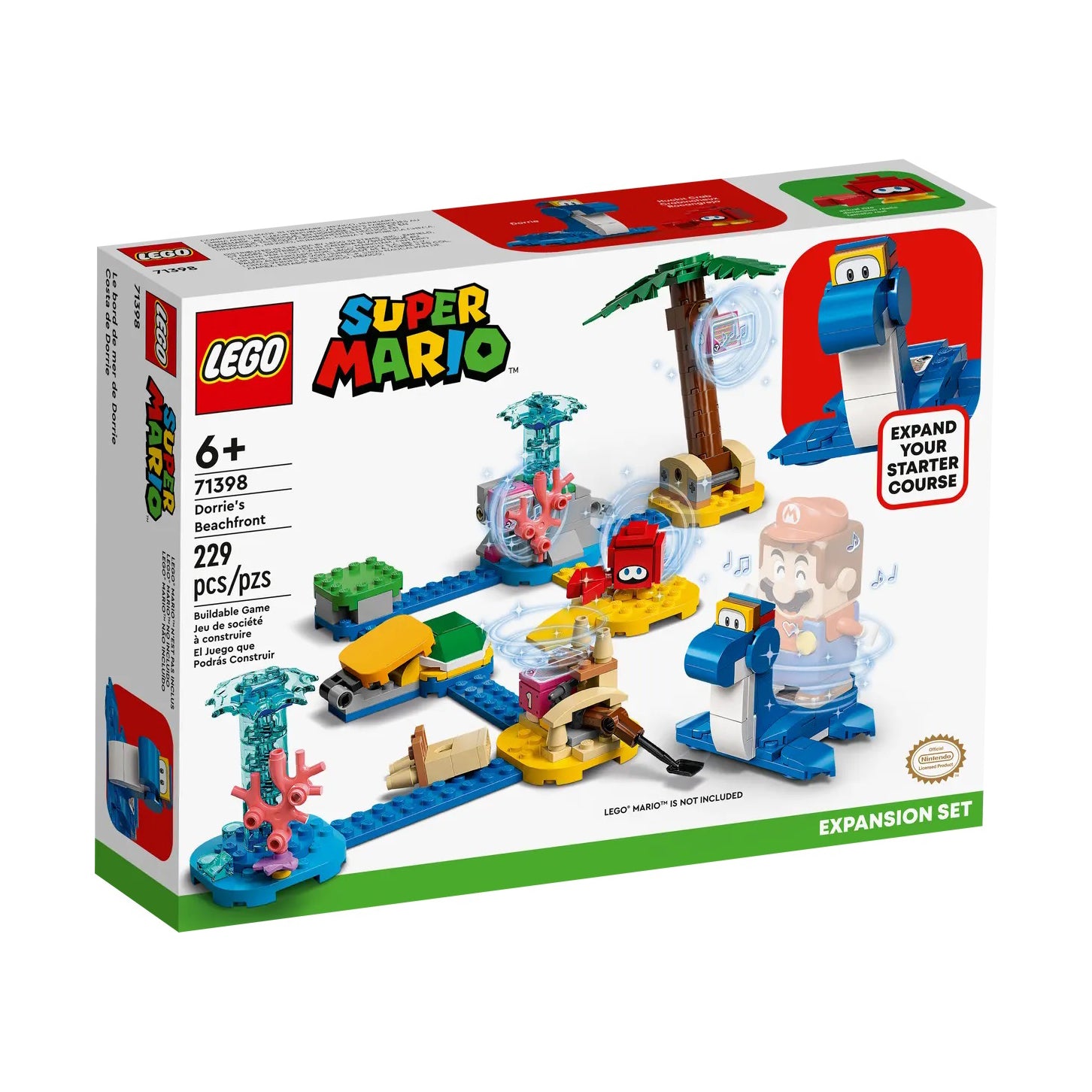LEGO Super Mario 71398 Praia da Dorrie