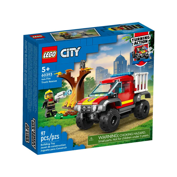 LEGO City 60393 Camião de resgate 4x4 dos Bombeiros