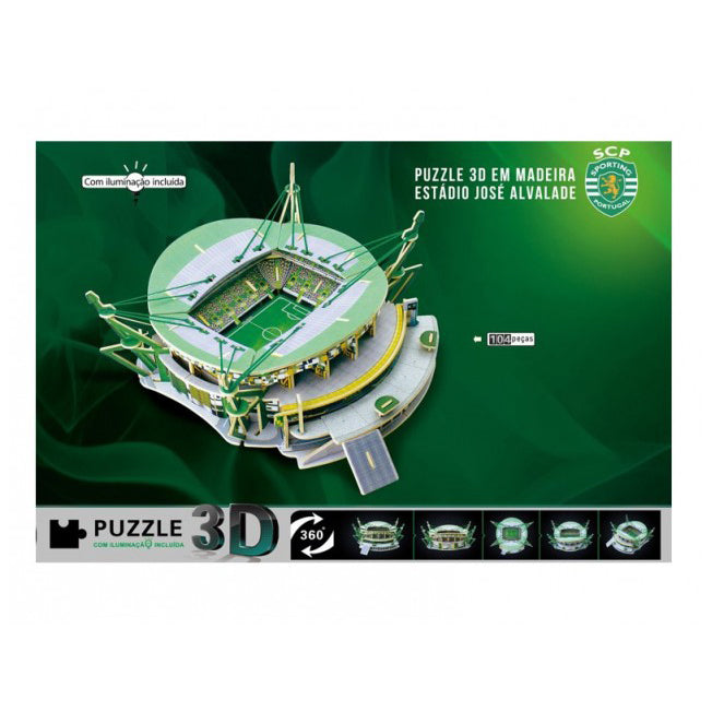 Puzzle 3D Estádio José Alvalade